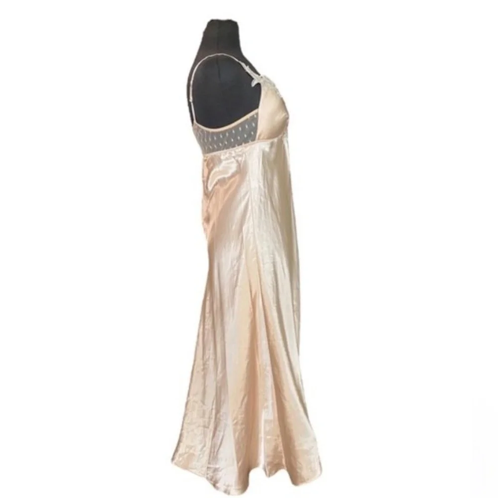 NWT FLORA NIKROOZ | Stella Gown Champagne - Picture 3 of 5